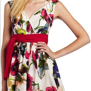 TED BAKER Anemone Floral Adious Wrap Dress | Ted Baker 4 / US 10